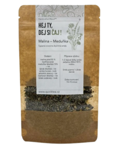 QuickTea Malina – Meduňka – ovocno-bylinný čaj