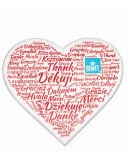 Bewit Nažehlovačka srdce 