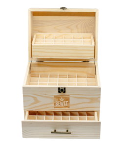 Bewit Dřevěný box až pro 101 esenciálních olejů