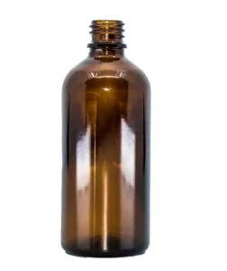 Bewit Lahvička skleněná hnědá lesklá, 100 ml