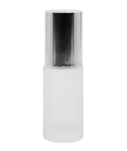 Bewit Roll-on lahvička matná sklo, 5 ml, stříbrný uzávěr