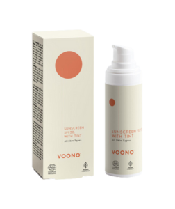 Voono Přírodní SPF 30 krém s lehkým krytím – ochrana proti slunci 30 ml