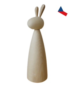 JH WoodArt Dřevěný zajíček – Velikonoční dekorace pro váš domov