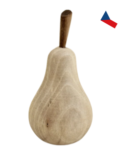JH WoodArt Dekorativní dřevěné ovoce - Hruška