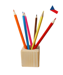 JH WoodArt Dřevěný stojánek na tužky