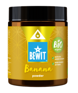 Bewit Banán lyofilizovaný - prášek, BIO RAW