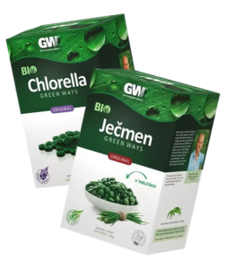 Green Ways Ječmen 600 tbl. + Chlorella 1320 tbl.
