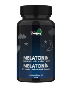 Naturprodukt Melatonin + L-tryptophan + byliny 60 tbl.