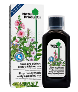 Naturprodukt Sirup pro dýchací cesty a klidnou noc 200 ml