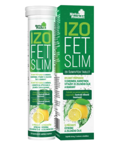 Naturprodukt Izofet Slim šumivé tablety 20 tbl.