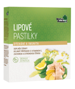 Naturprodukt Lipové pastilky 20 pastil.