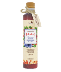 Naturprodukt Sirup jahodový s čekankovým sirupem 250 ml