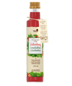 Naturprodukt Sirup jahodový s meduňkou 250 ml