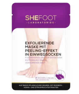 SheFoot Exfoliační ponožky s peelingovým účinkem 1 pár
