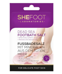 SheFoot Sůl do koupele na nohy z Mrtvého moře 55 g