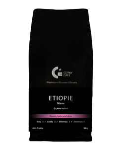 Eurona ETIOPIE Sidamo CC Cerny café 500 g