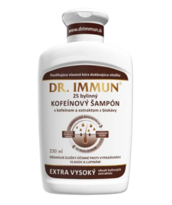 DR. IMMUN Šampon s 25 bylinami, s kofeinem a extraktem z kávy 250 ml