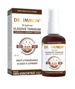 DR. IMMUN Bylinné vlasové tonikum s 25 bylinami s kofeinem 50 ml