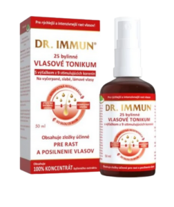 DR. IMMUN Tonikum na vlasy s bylinami a kořením 50 ml