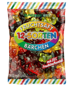 Dr.Munzinger 12 druhů ovocných medvídků 450 g