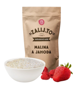Zalij.to Malina-Jahoda proteinová ovesná kaše 50 g