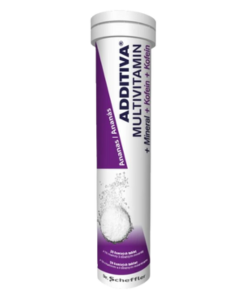 Additiva Multivitamin+Mineral+Kofein ANANAS 20 ks