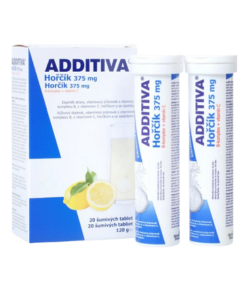Additiva Magnesium 375 g +B-Komplex +Vitamín C 20 ks