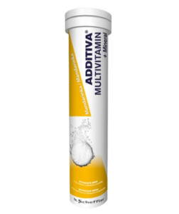 Additiva Multivitamin+Mineral MANDARINKA šum.tabl. 20 ks