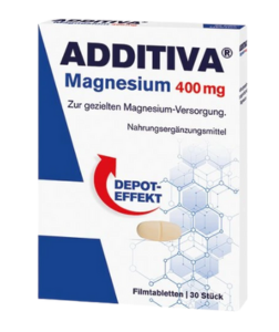 Additiva Magnesium 400 Mg, tablety 30 tbl.