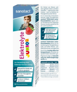 Intact Sanotact Elektrolyty Junior 16 tbl.
