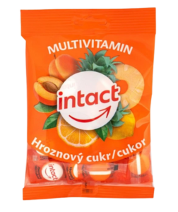 Intact hroznový cukr MULTIVITAMIN pastilky 75 g