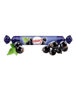 Intact rolička hroznový cukr s vit. C ČERNÝ RYBÍZ 40 g