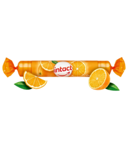 Intact rolička hroznový cukr s vit. C POMERANČ 40 g