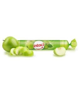 Intact rolička hroznový cukr s vit. C ZELENÉ JABLKO 40 g