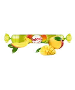 Intact rolička hroznový cukr s vit. C MANGO 40 g