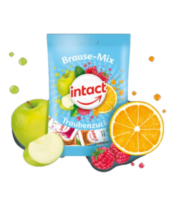 Intact sáček šumivé pastilky BRAUSE-MIX s vit. C 75 g