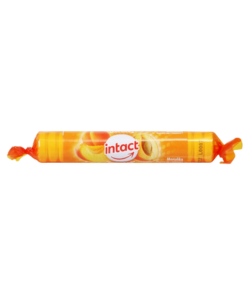 Intact rolička hroznový cukr s vit. C MERUŇKA 40 g