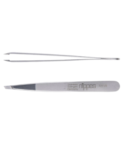 Nippes Solingen Pinzeta kosm. zkosená, matná, nerez 9,5 cm 1 ks