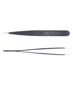 Nippes Solingen Pinzeta špičatá, lakovaná, černá, nerez 9,5 cm 1 ks