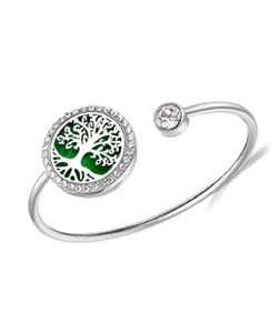 Aroma difúzní náramek strom se zirkony