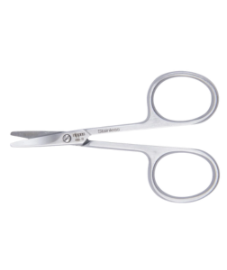 Nippes Solingen Nůžky dětské zahnuté, kulaté, nerez 8 cm  1 ks