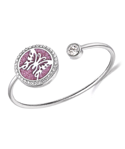 Aroma difúzní náramek motýlek se zirkony