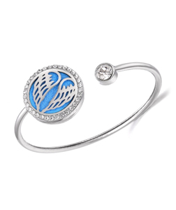 Aroma difúzní náramek andělská křídla se zirkony