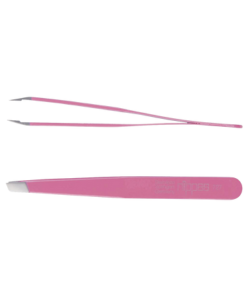 Nippes Solingen Pinzeta šikmá ,lakovaná -růžová nerez 9,5 cm 1 ks