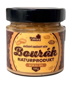 Naturprodukt Arašídový krém Bourák 