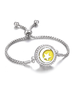 Aroma difúzní náramek měsíček roztahovací