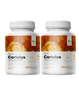 MycoMedica Coriolus PRO 2x 90 cps.