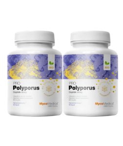 2x MycoMedica Polyporus PRO 180 cps.