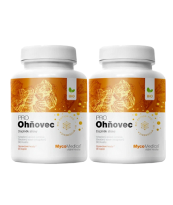 2x MycoMedica Ohňovec PRO 180 cps.