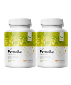 2x MycoMedica Pornatka PRO 180 cps.